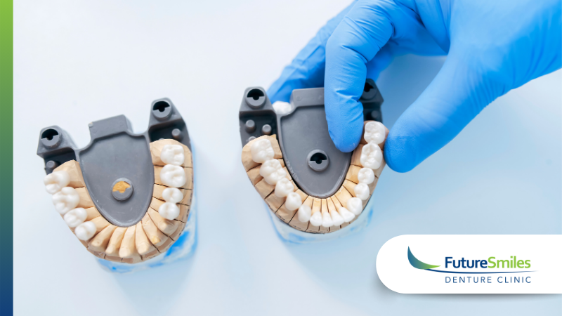 Denture replacement at Future Smiles Denture Clinic Calgary