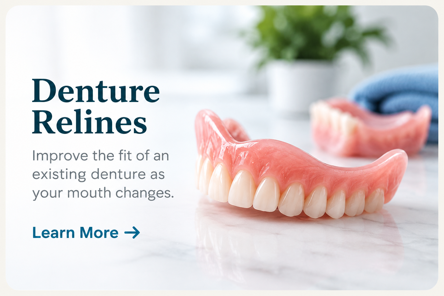 Denture Relines at Future Smiles Denture Clinic Calgary