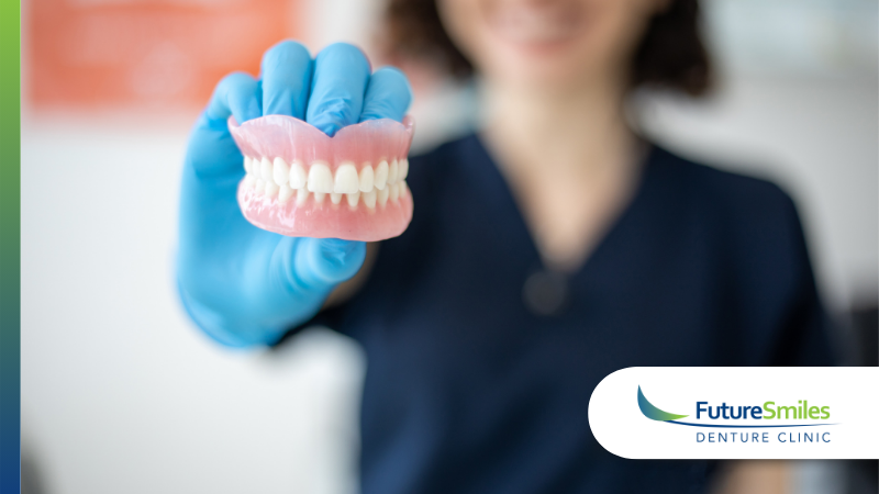 Denture relining at Future Smiles Denture Clinic Calgary